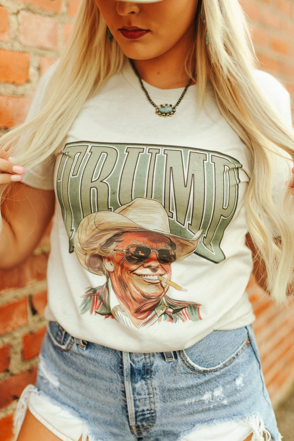 Cowboy Trump Graphic Tee - Rooted & Reckless Co.
