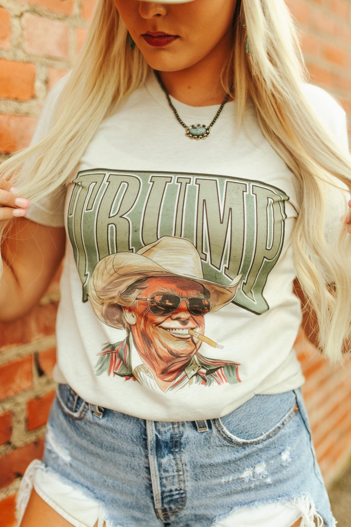Cowboy Trump Graphic Tee - Rooted & Reckless Co.