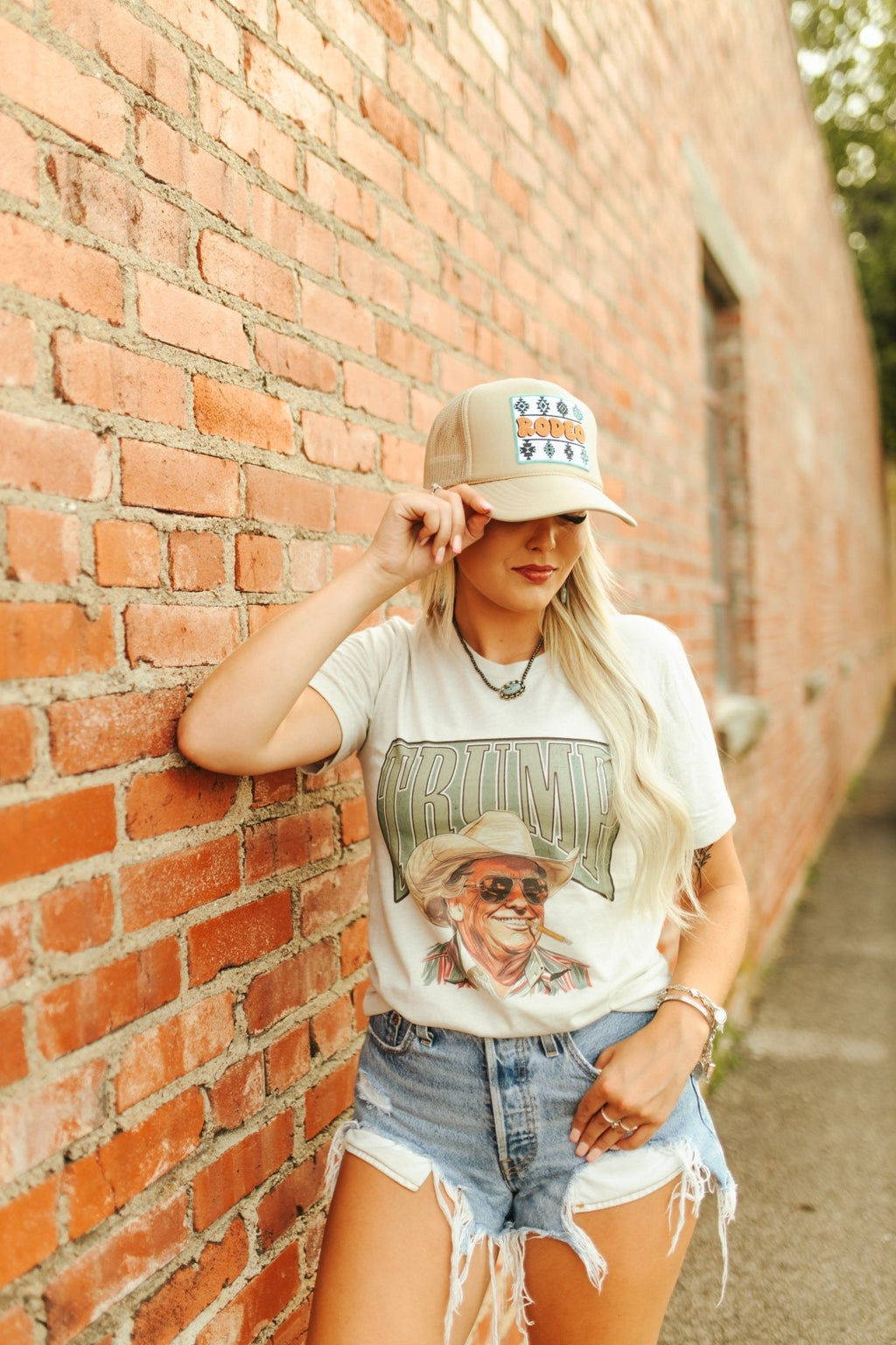 Cowboy Trump Graphic Tee - Rooted & Reckless Co.
