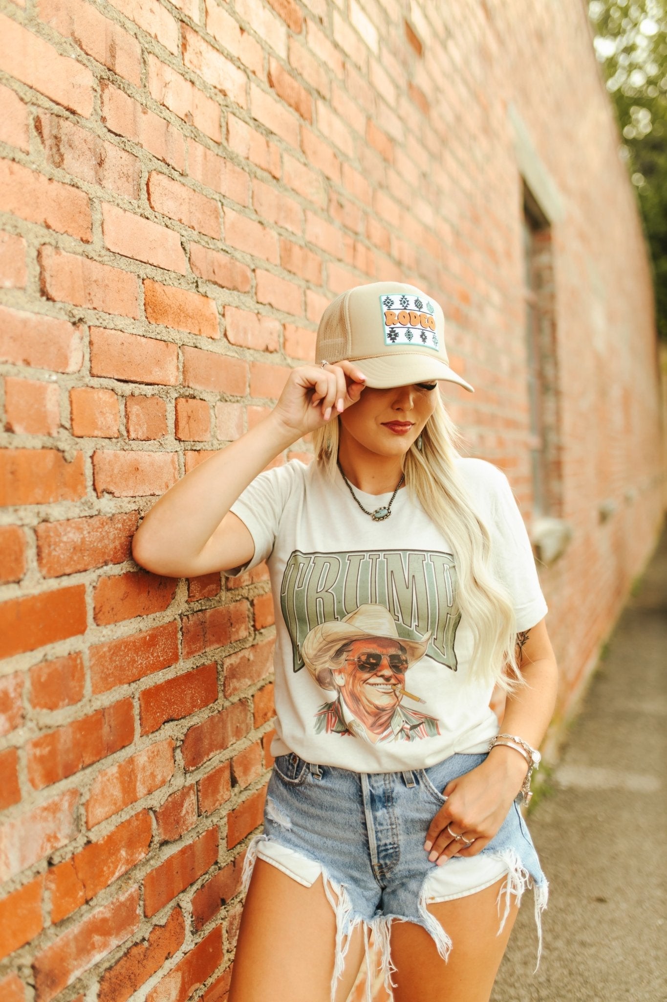 Cowboy Trump Graphic Tee - Rooted & Reckless Co.