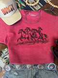 Cowgirl Rider Graphic Sweatshirt - Rooted & Reckless Co.