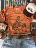 Cowgirl Rider Graphic Tee - Rooted & Reckless Co.