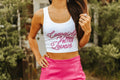 Cowgirls Make Better Lovers Cropped Tank Top - Rooted & Reckless Co.