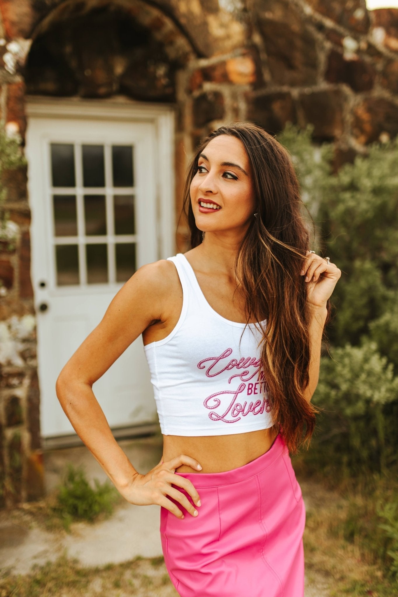 Cowgirls Make Better Lovers Cropped Tank Top - Rooted & Reckless Co.