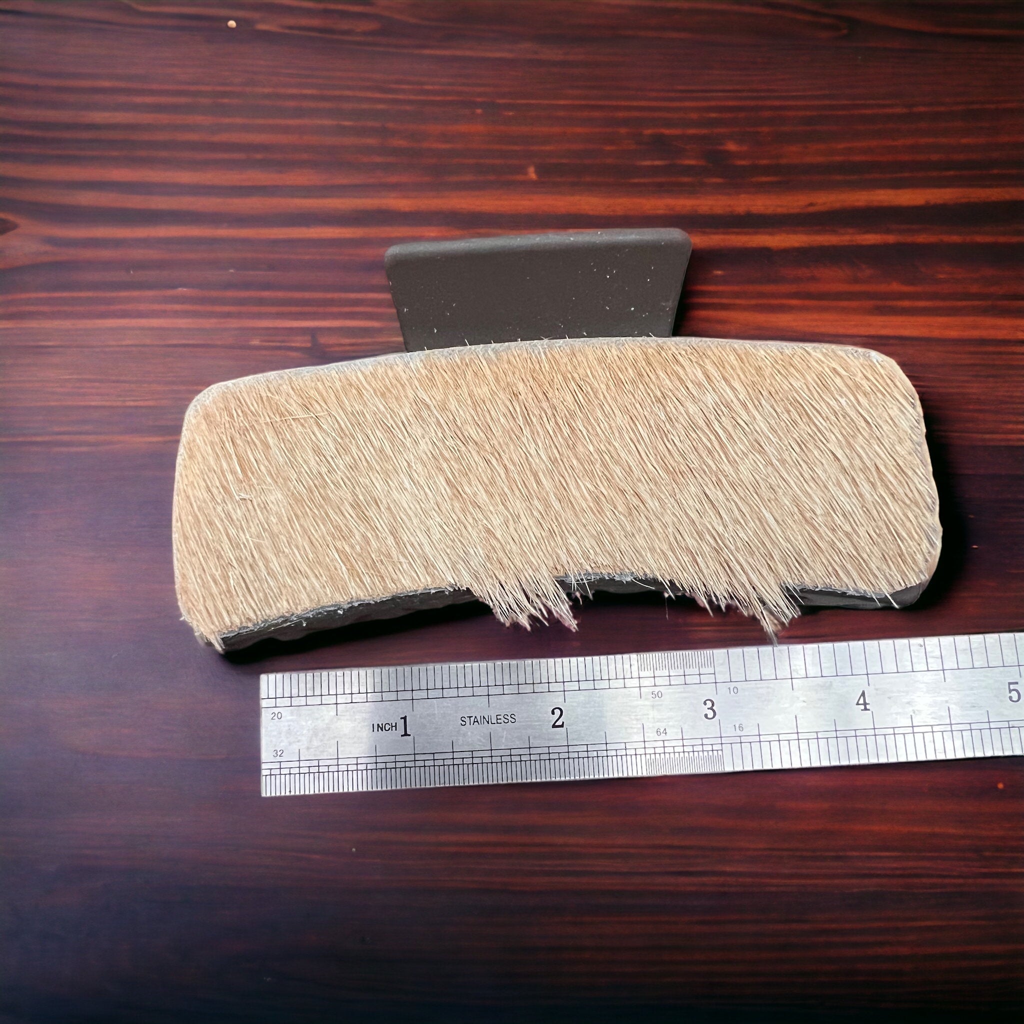 Cowhide Western Claw Clips — Genuine Cowhide 4" Hair Statement - Rooted & Reckless Co.