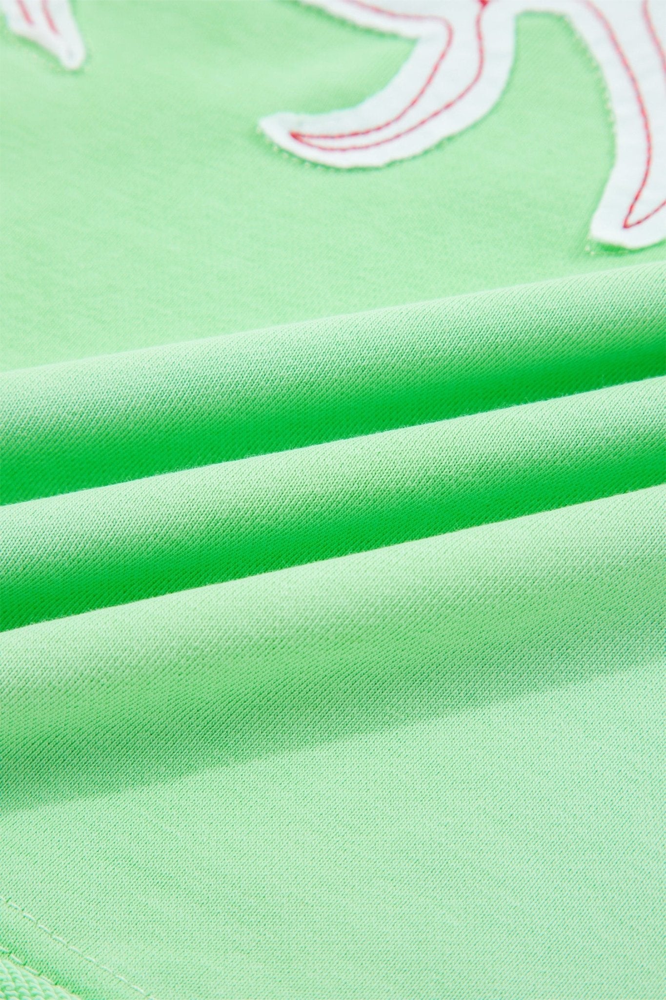 Crab Embroidered Patch Loose Round Neck Tee - Rooted & Reckless Co.
