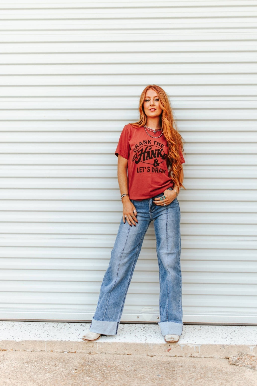 Crank The Hank & Let's Drank Graphic Tee - Rooted & Reckless Co.