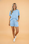Crochet Patchwork Top & Elastic Shorts Set - Rooted & Reckless Co.