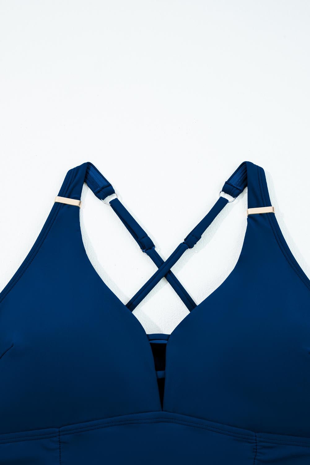 Crossed Straps One Piece Swim Dress - Rooted & Reckless Co.