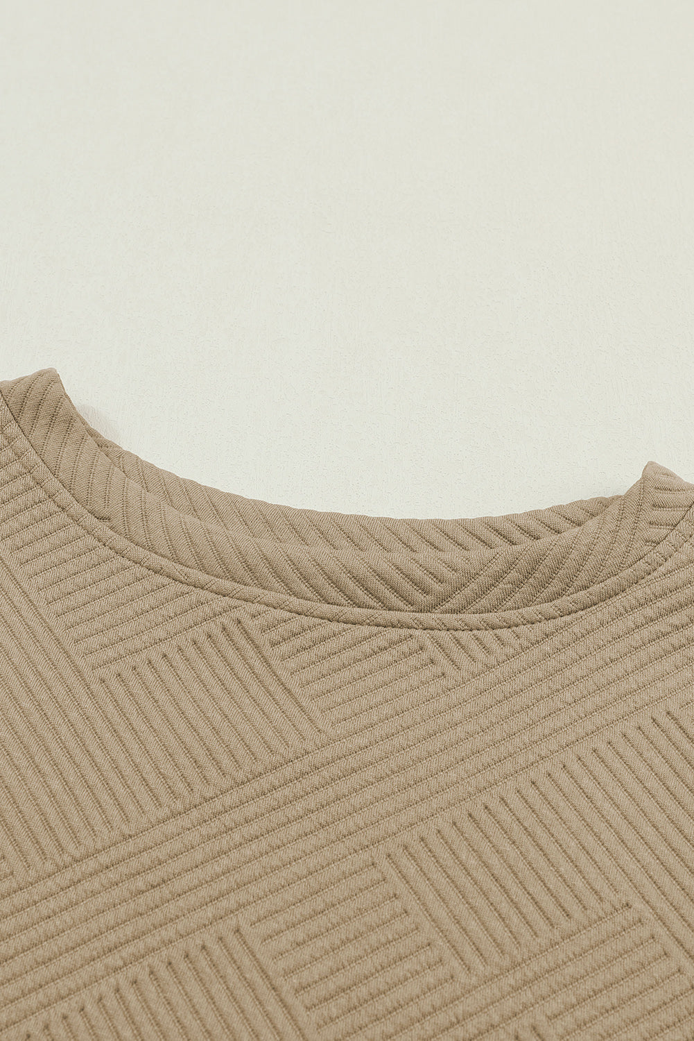 Textured Top and Pants Set