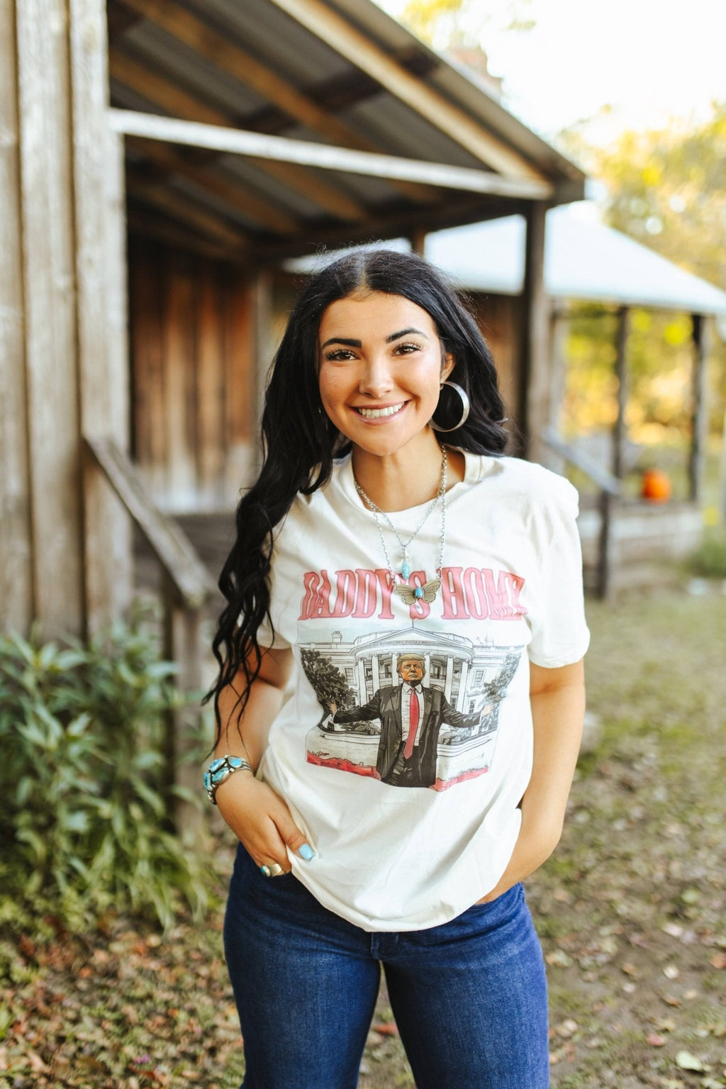 Daddy's Home Trump Graphic Tee - Rooted & Reckless Co.