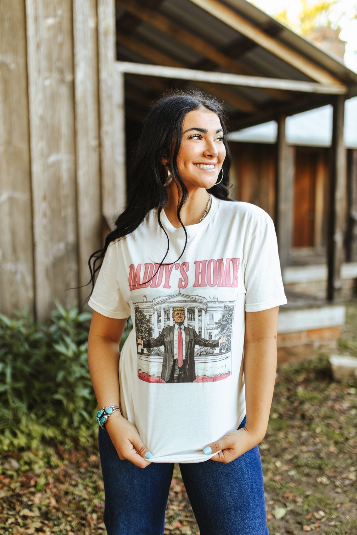 Daddy's Home Trump Graphic Tee - Rooted & Reckless Co.