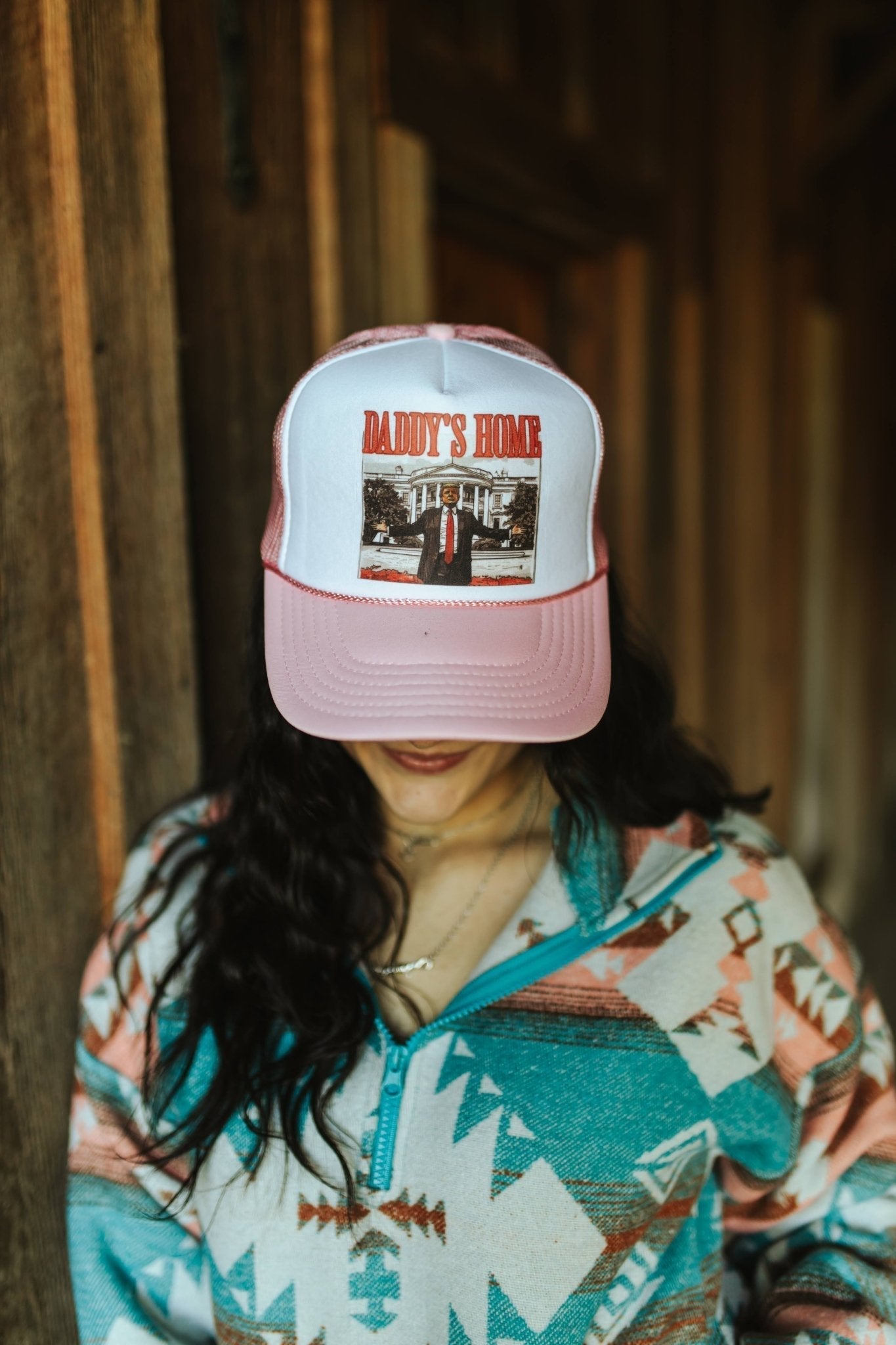 Daddy's Home Trump Trucker Hat - Rooted & Reckless Co.