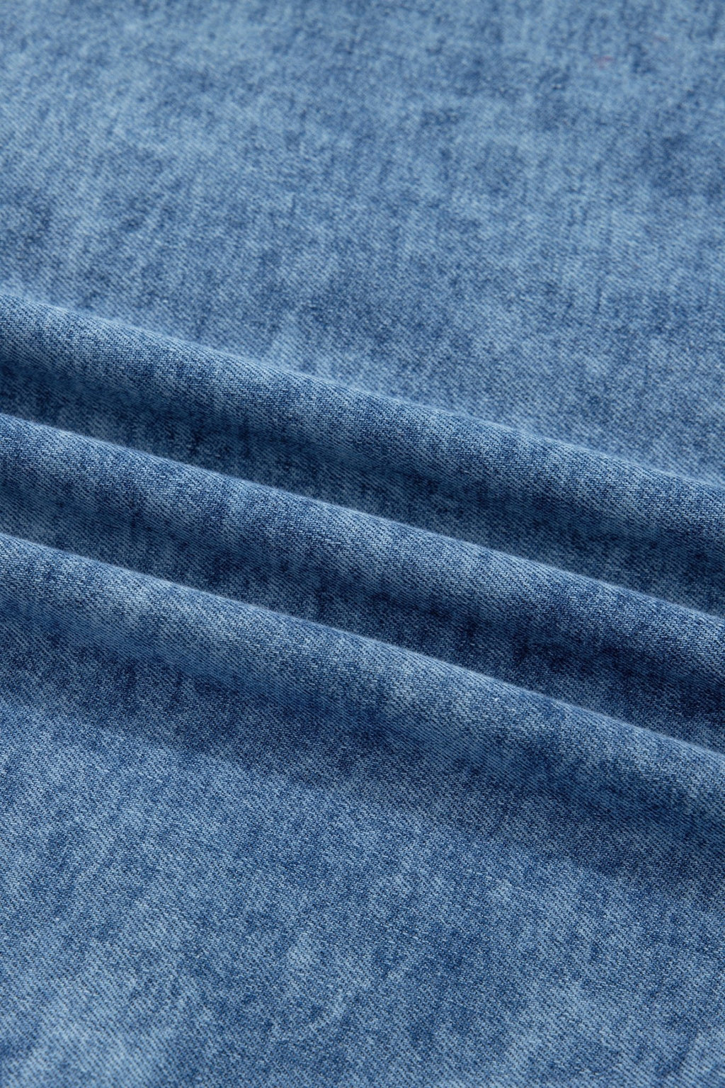 Denim Button Front Collared Sleeveless Vest - Rooted & Reckless Co.
