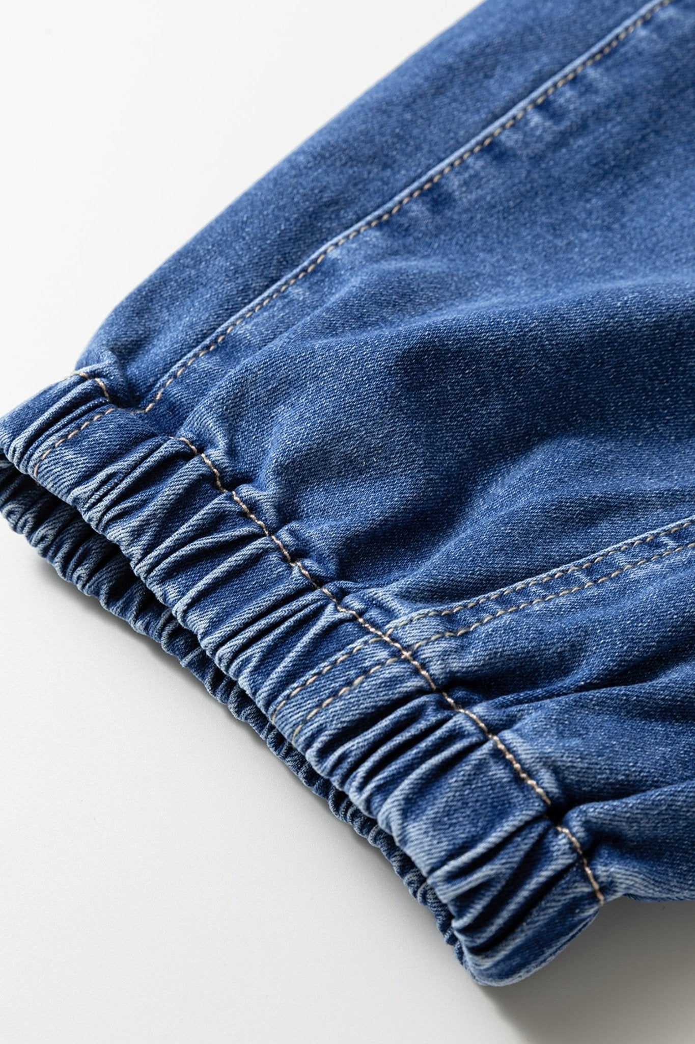 Denim Buttoned Fly Tapered Barrel Leg Jeans - Rooted & Reckless Co.