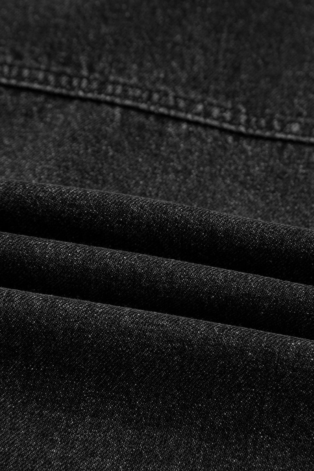 Denim Chest Pocket Drop Shoulder Hooded Jacket - Rooted & Reckless Co.