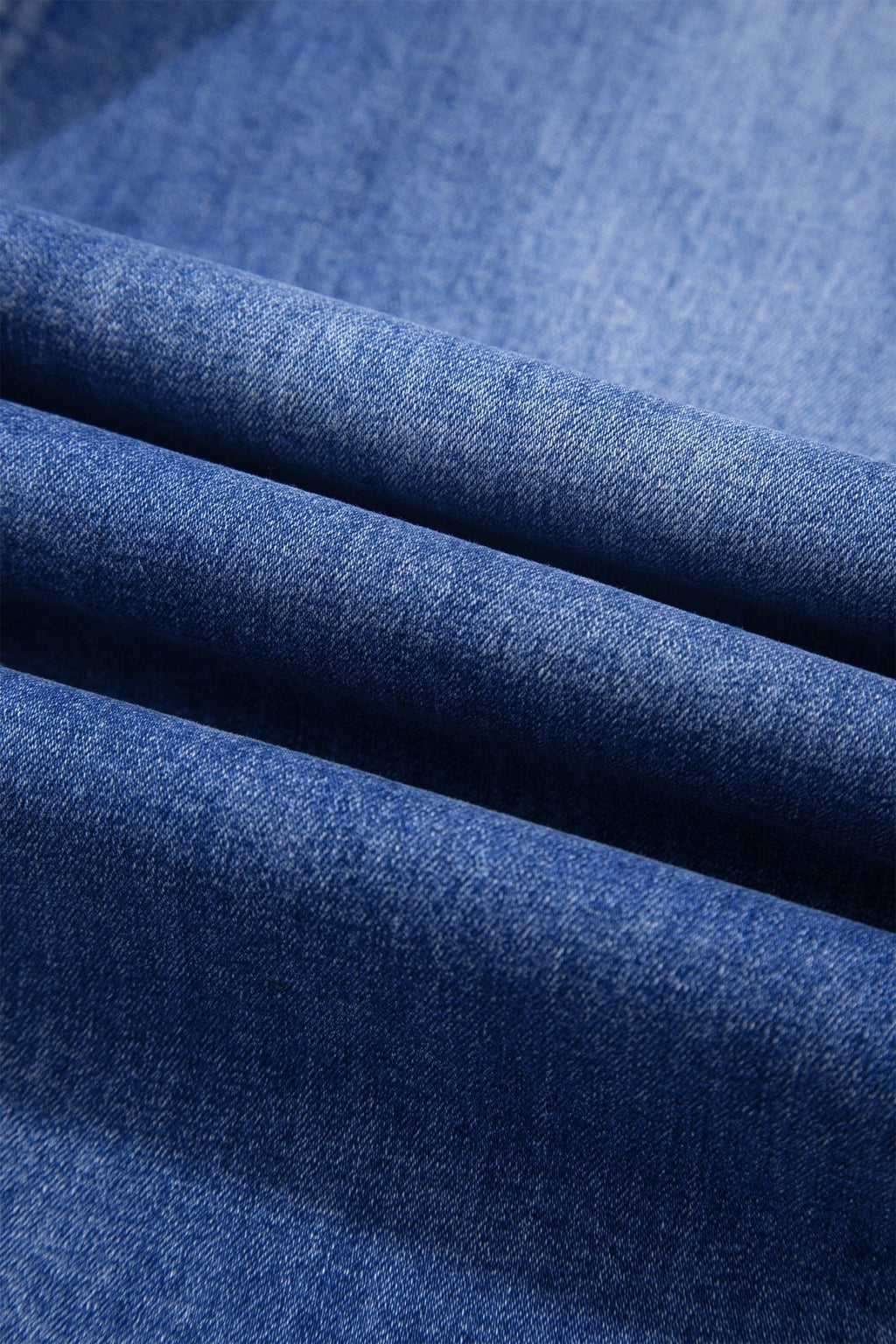Denim Drawstring Waist Ankle Length Pants w/ Pockets - Rooted & Reckless Co.