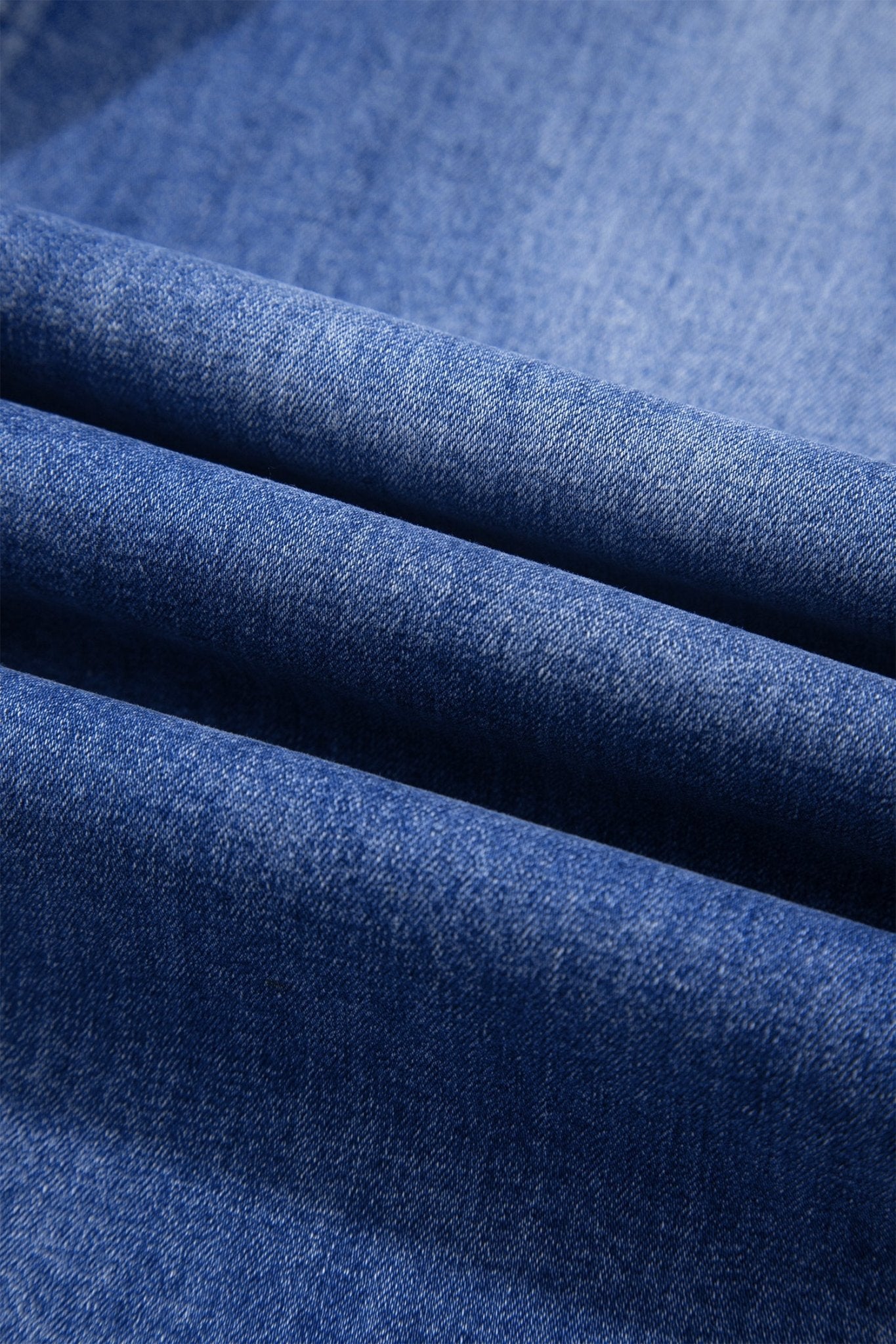 Denim Drawstring Waist Ankle Length Pants w/ Pockets - Rooted & Reckless Co.