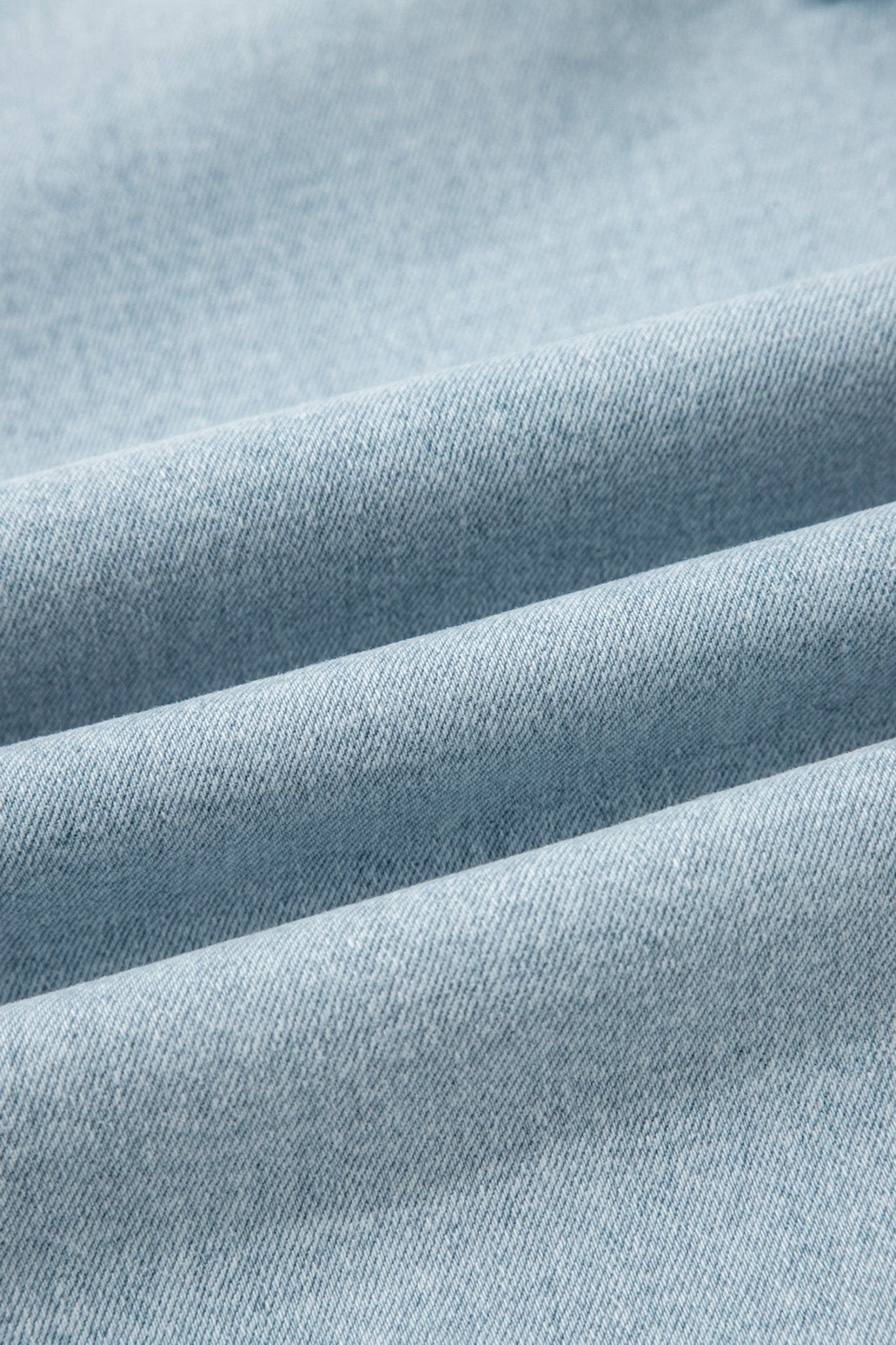 Denim Frayed Hem Cropped Straight Leg Jeans - Rooted & Reckless Co.