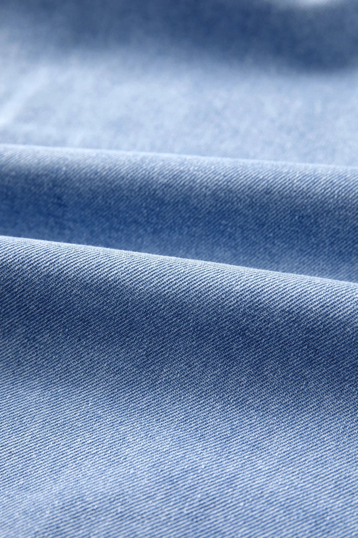 Denim Frilled Collar Flutter Sleeve Top - Rooted & Reckless Co.