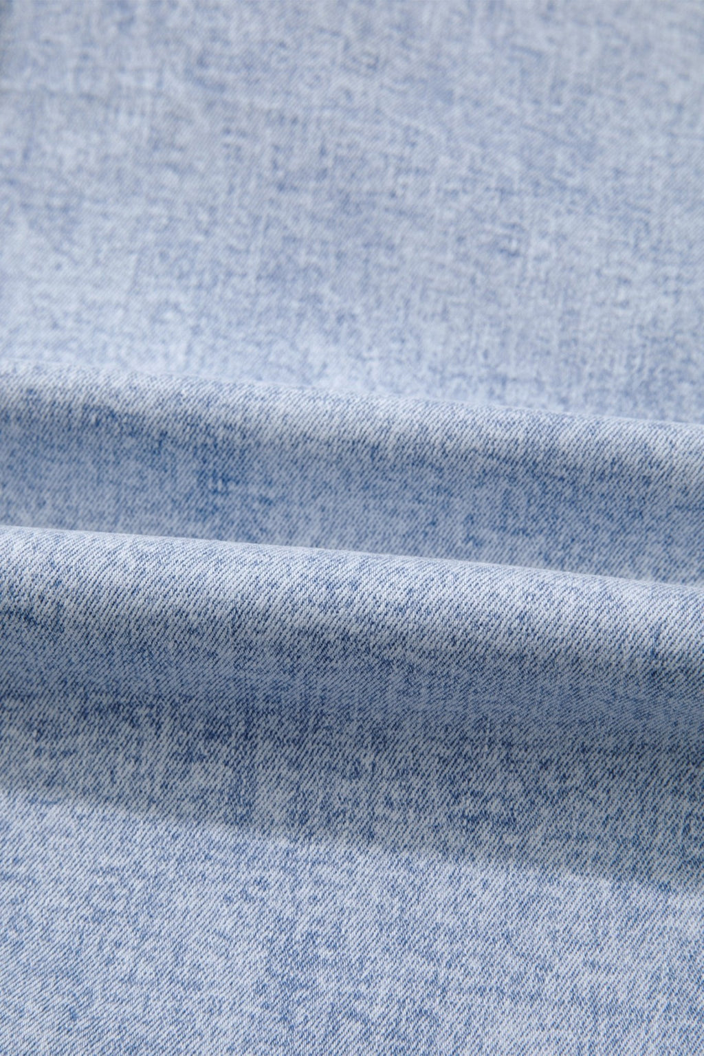 Denim Light Wash Elastic Waist Barrel Jeans - Rooted & Reckless Co.