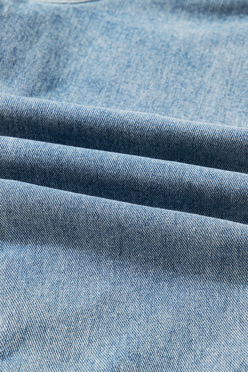 Denim Patch Pocket Side-Tie Jacket - Rooted & Reckless Co.