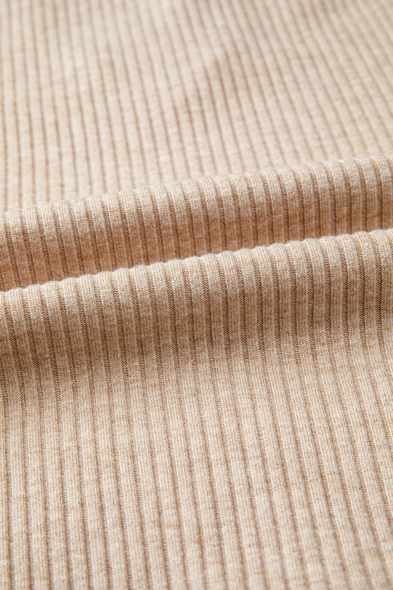 Denim Patchwork Ribbed Knit Collared Blouse - Rooted & Reckless Co.