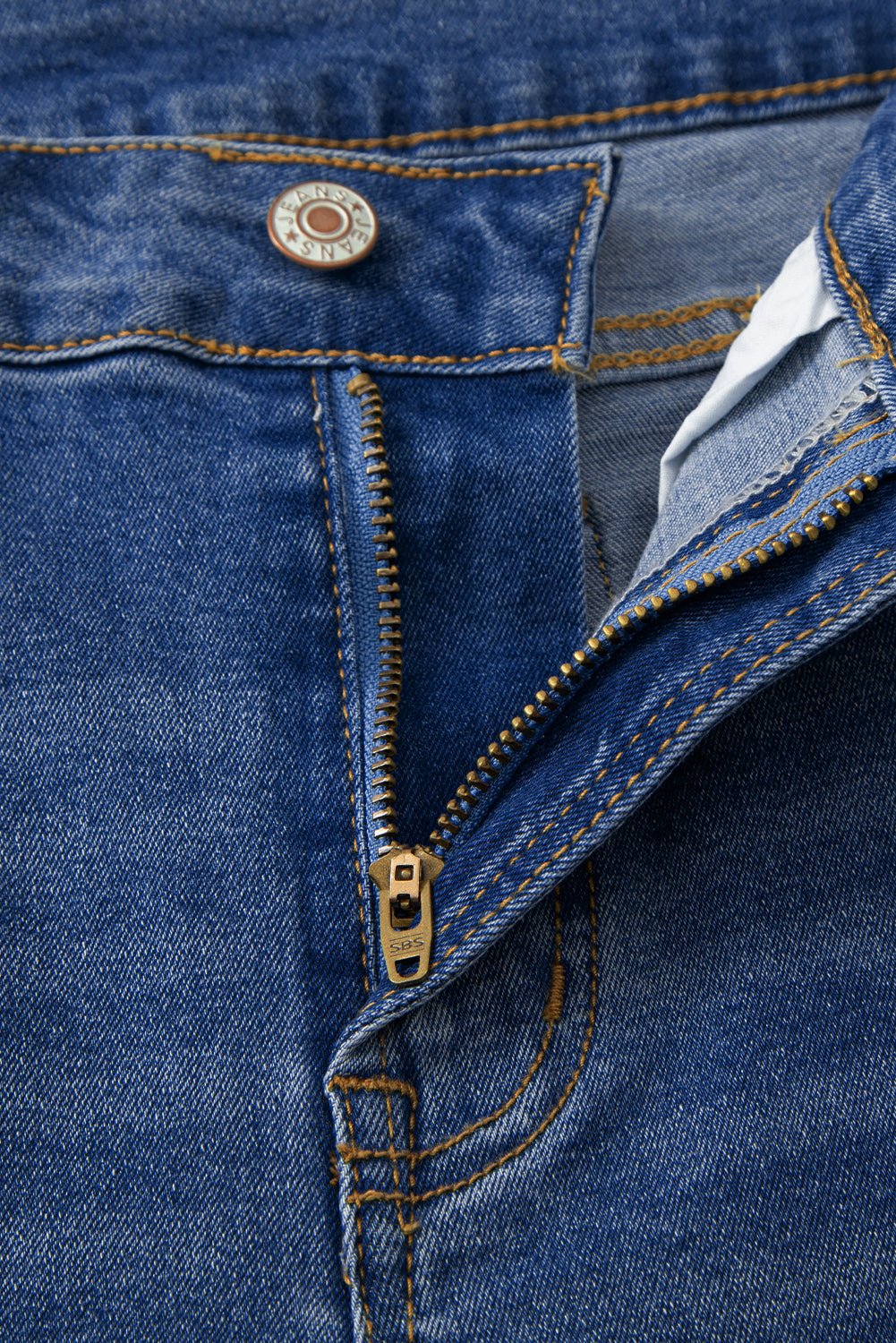 Denim Raw Hem Straight Leg Jeans - Rooted & Reckless Co.