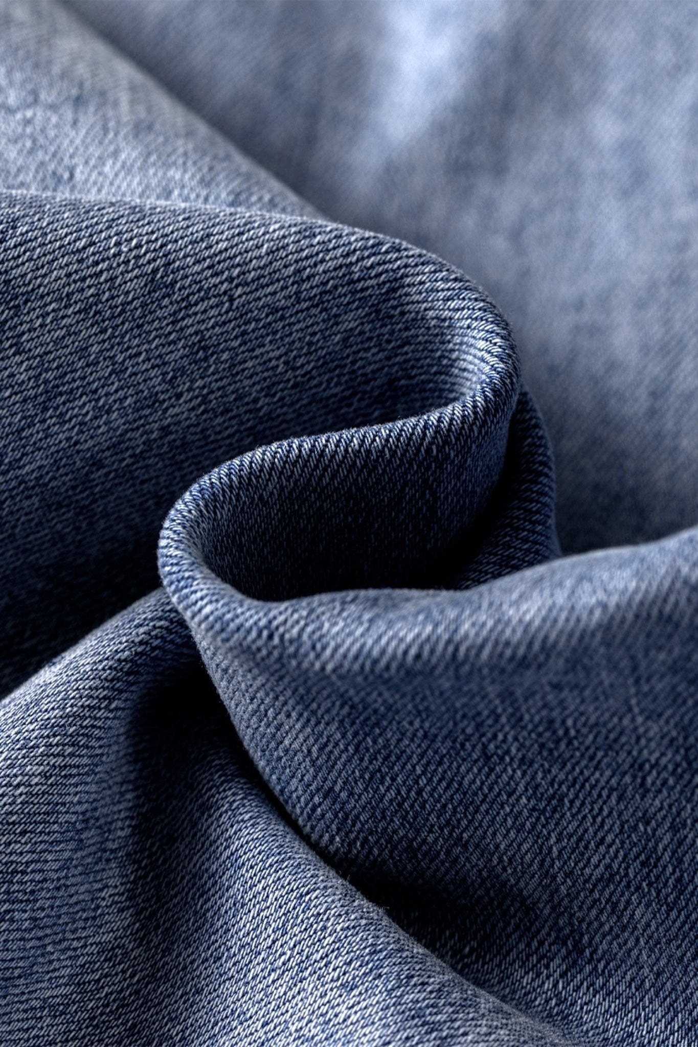Denim Turn-Up Cuffs Wide Leg Jeans - Rooted & Reckless Co.