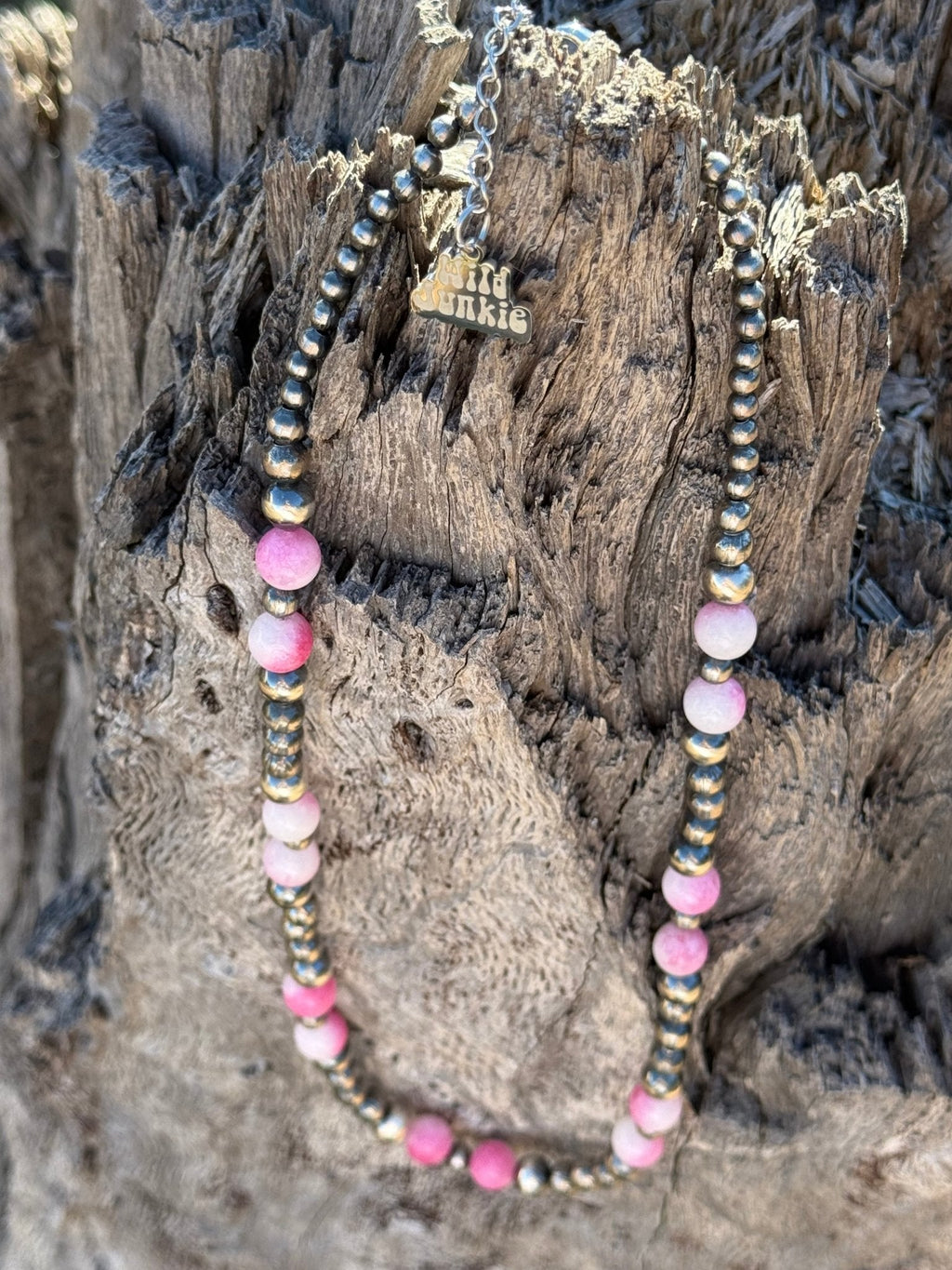 Desert Rose Beaded Necklace - Rooted & Reckless Co.