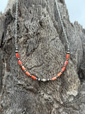 Desert Sunset Heishi Beaded Necklace - Rooted & Reckless Co.