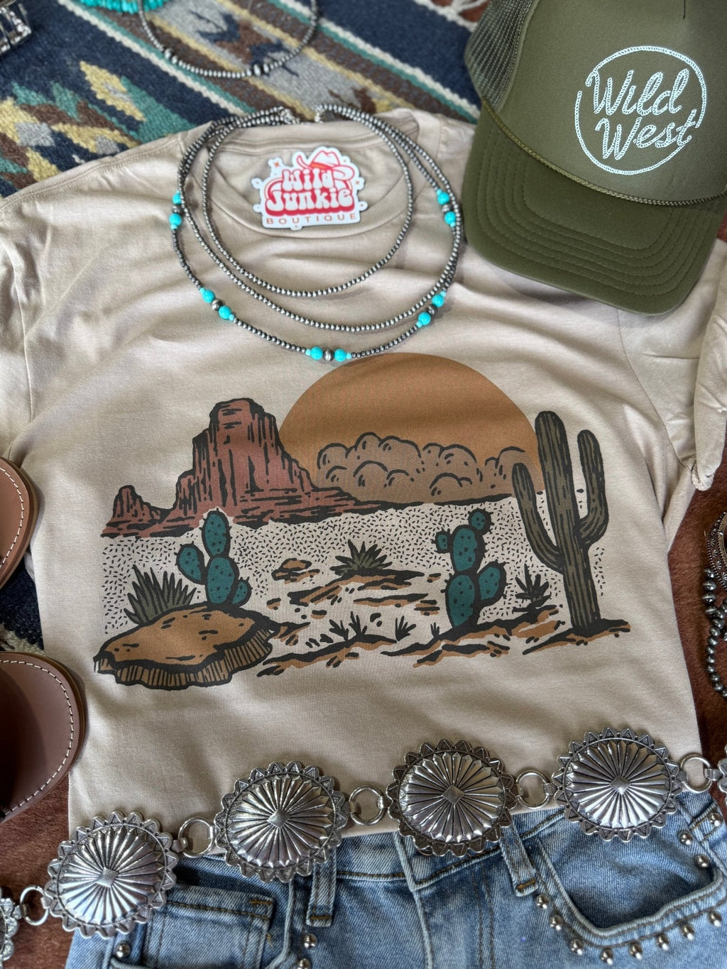 Desertscape Graphic Tee - Rooted & Reckless Co.