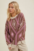Diamond Dust Sweater - small remaining - Rooted & Reckless Co.