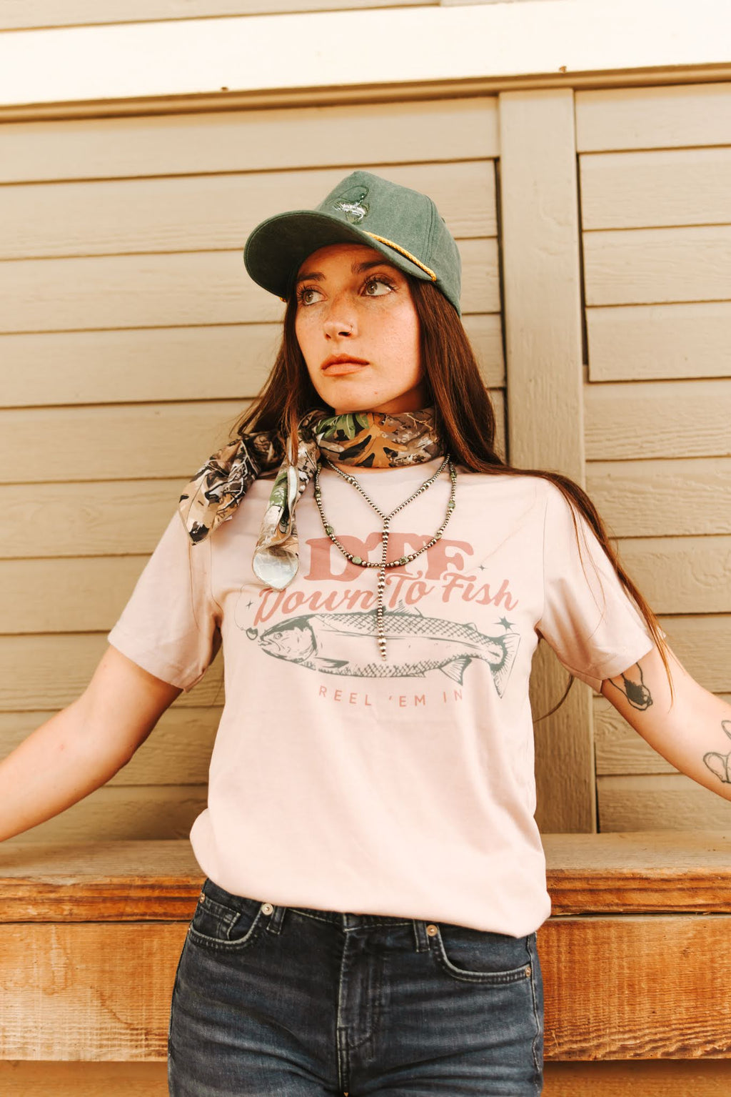 Down To Fish Graphic Tee - Rooted & Reckless Co.
