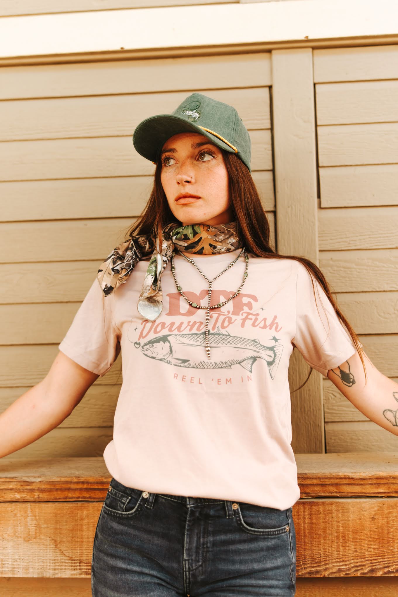Down To Fish Graphic Tee - Rooted & Reckless Co.