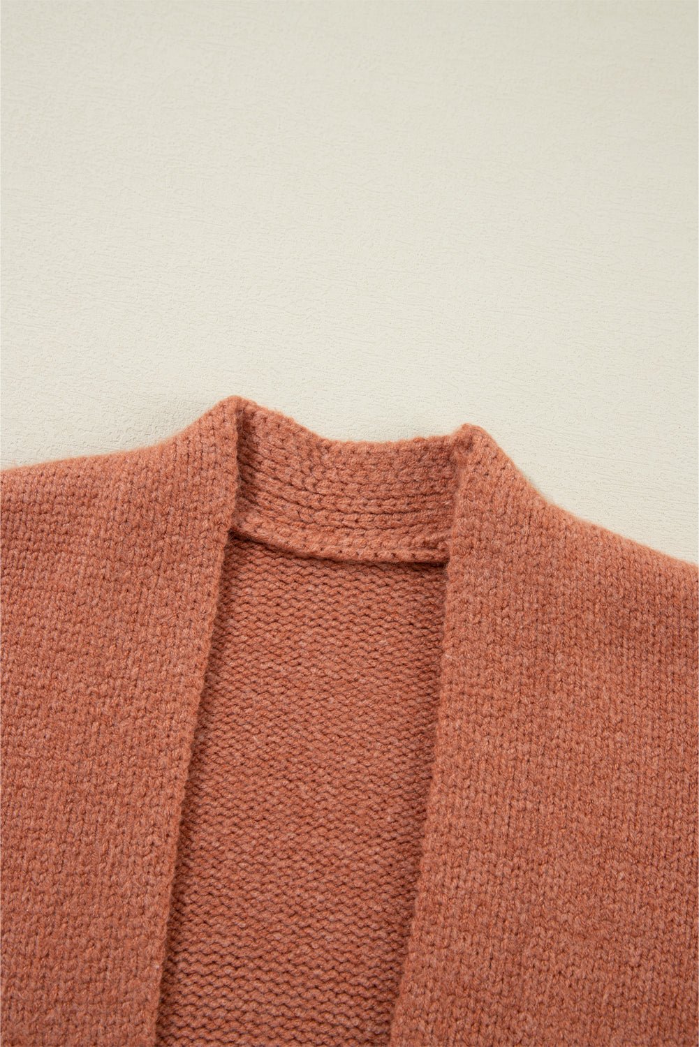 Drop Shoulder Open Front Cropped Cardigan - Rooted & Reckless Co.
