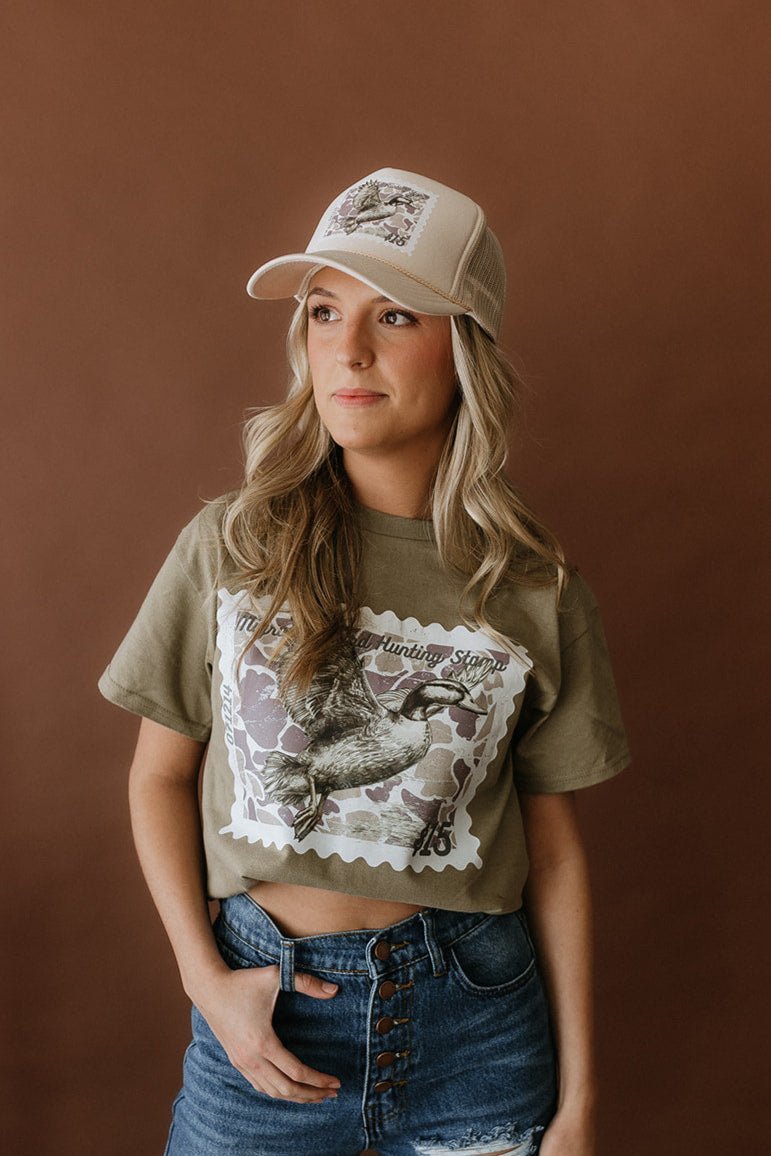 Duck Stamp Trucker Hat - Rooted & Reckless Co.