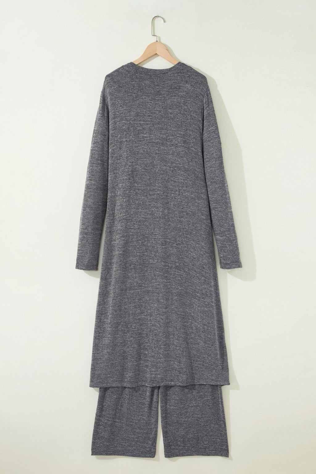 Duster Cardigan T-Shirt & Pants Lounge Set - Rooted & Reckless Co.