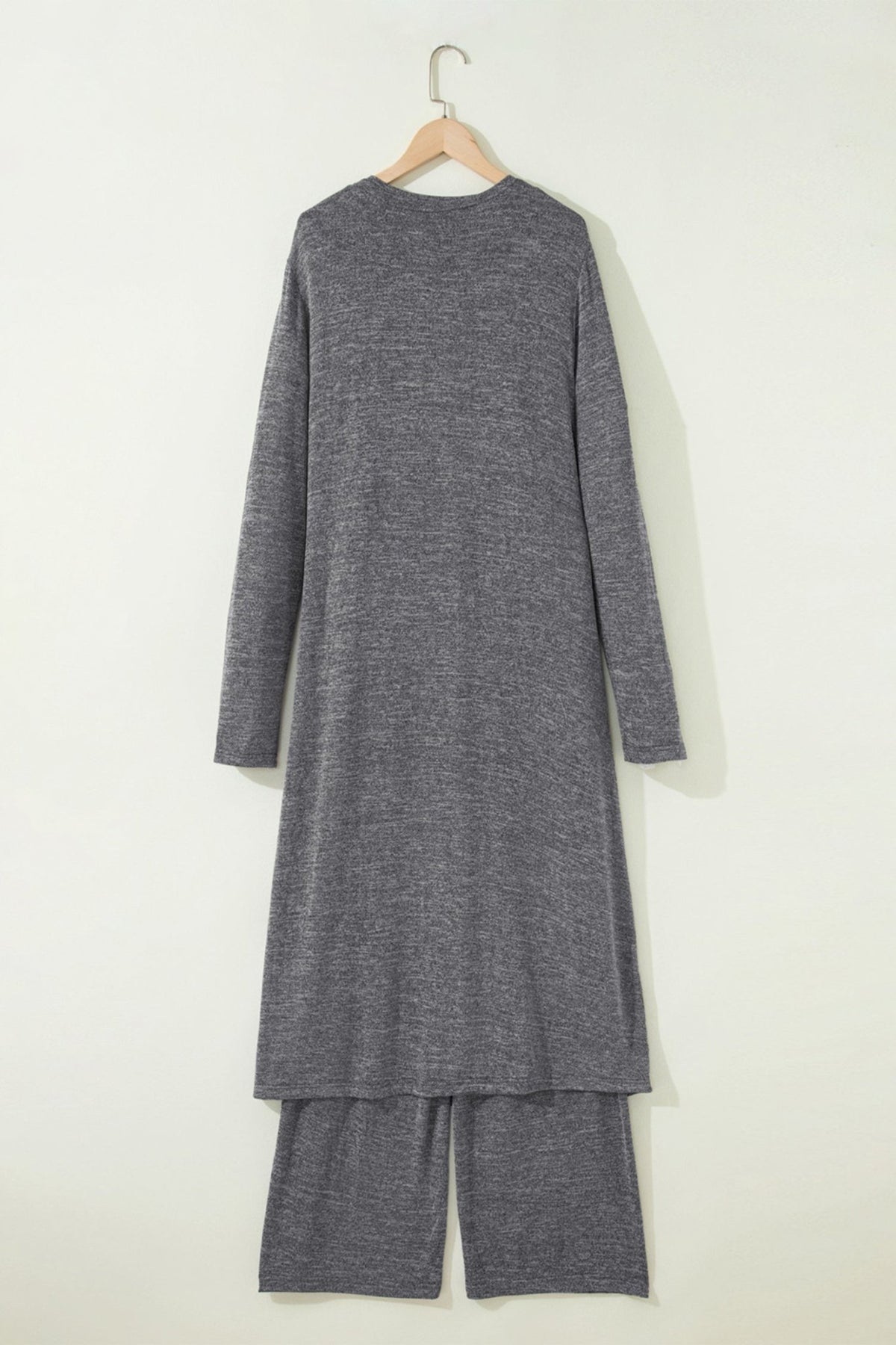 Duster Cardigan T-Shirt & Pants Lounge Set - Rooted & Reckless Co.