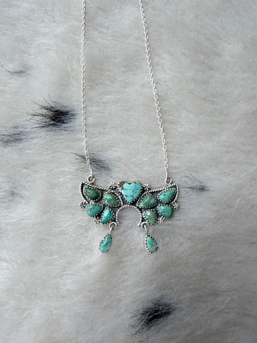 Emerald Valley Sterling Silver Necklace-1499 - Rooted & Reckless Co.