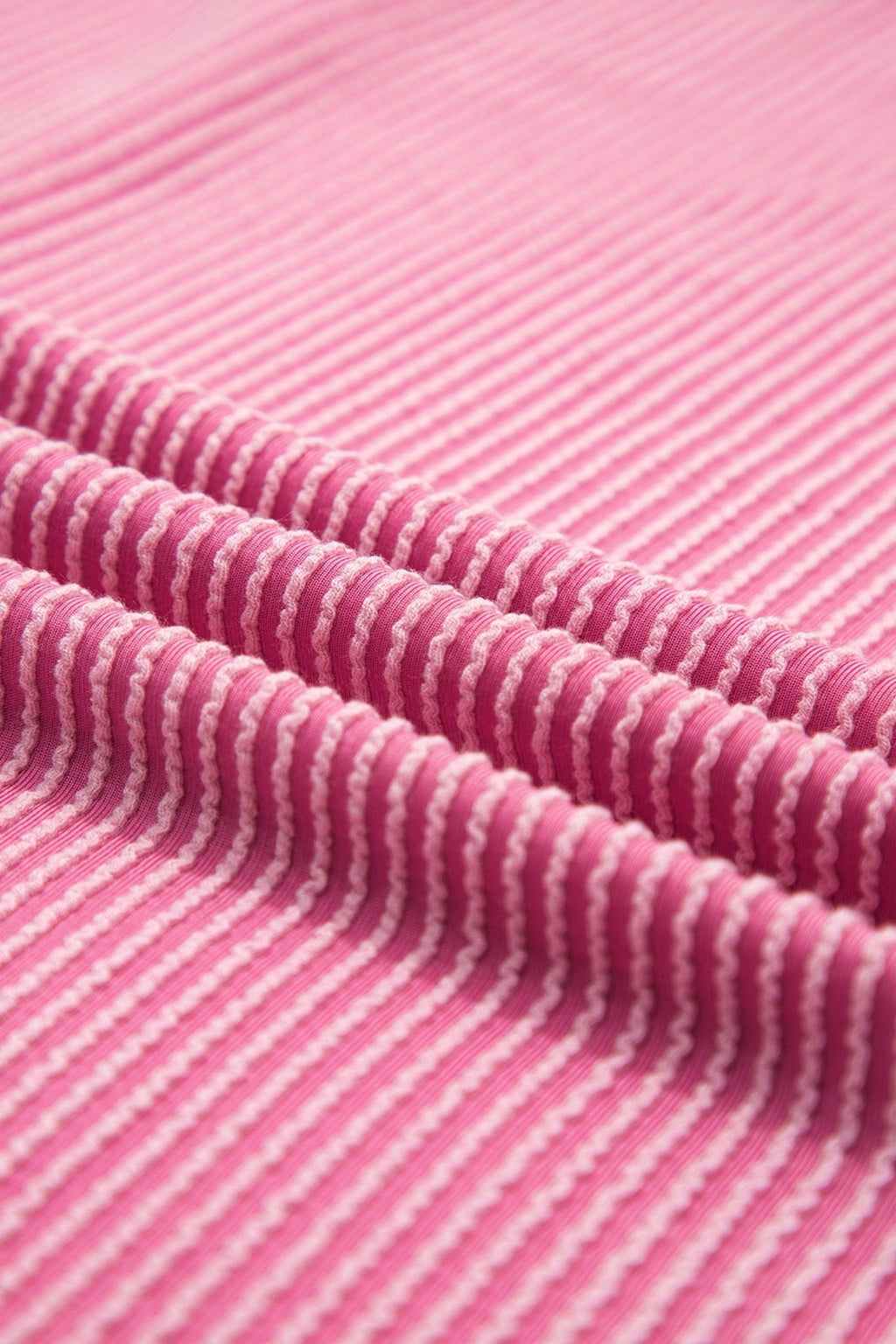 Exposed Stitching Textured Knit T-shirt - Rooted & Reckless Co.