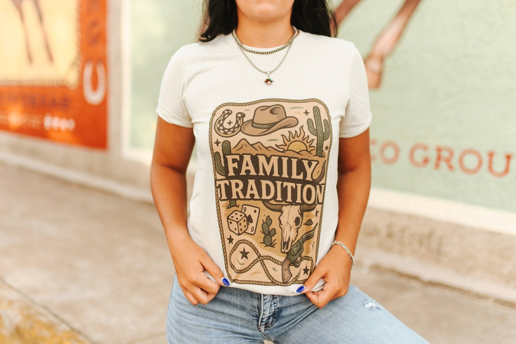 Family Tradition Graphic Tee - Rooted & Reckless Co.