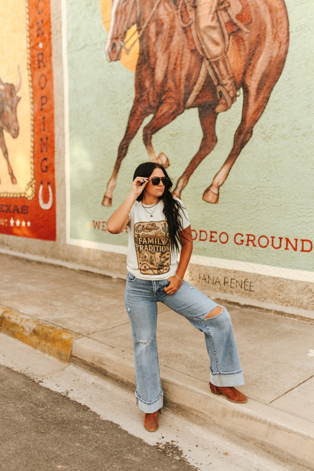 Family Tradition Graphic Tee - Rooted & Reckless Co.
