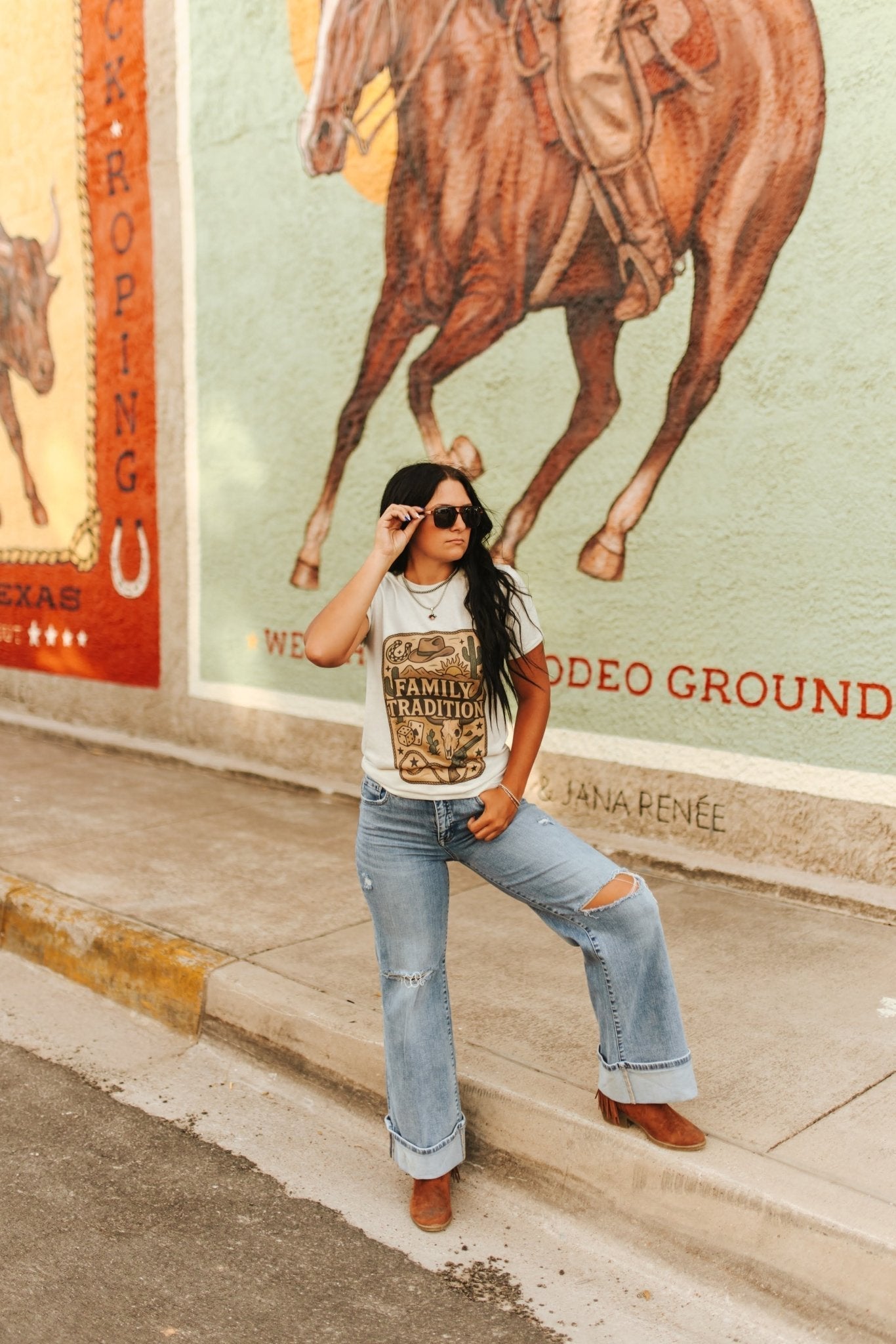 Family Tradition Graphic Tee - Rooted & Reckless Co.