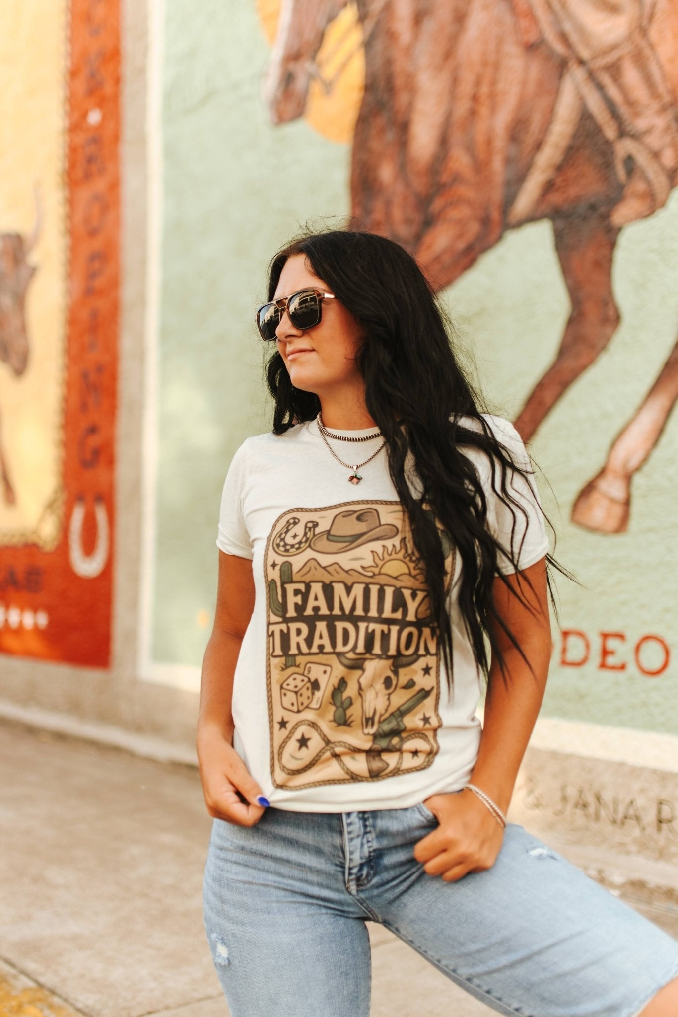 Family Tradition Graphic Tee - Rooted & Reckless Co.