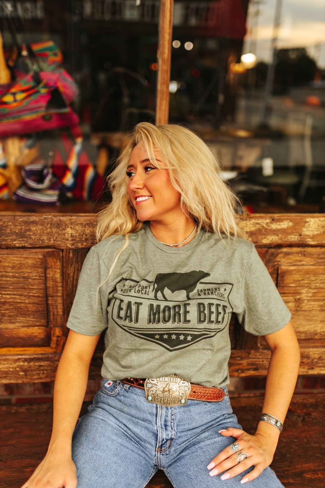 Farmers & Ranchers Eat More Beef Graphic Tee - Rooted & Reckless Co.