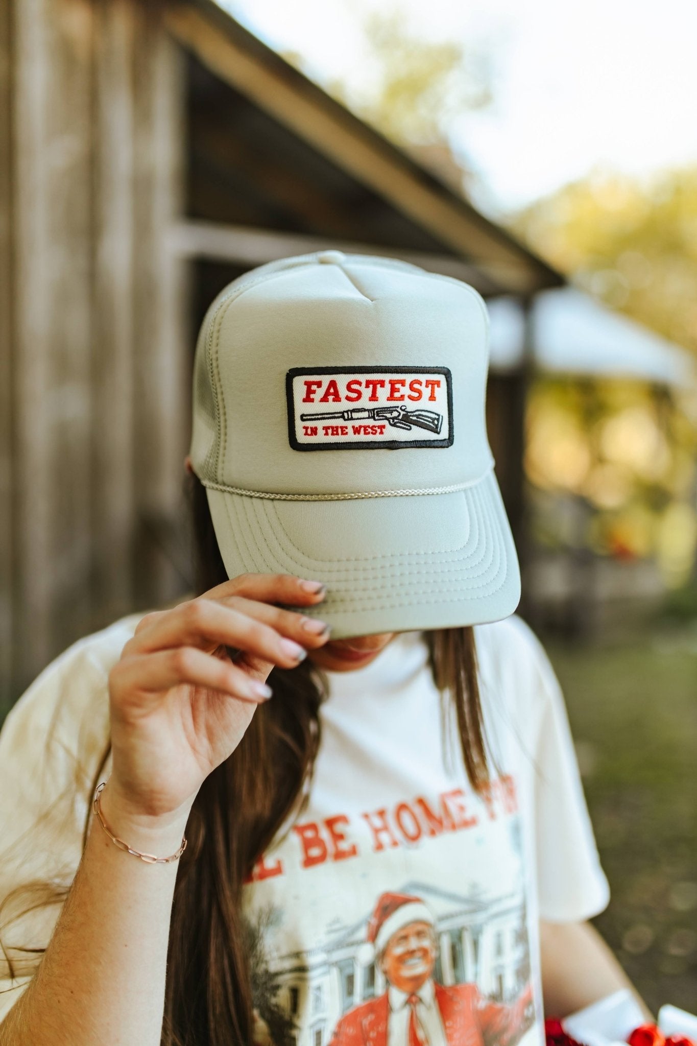 Fastest in the West Patch Trucker Hat - Rooted & Reckless Co.