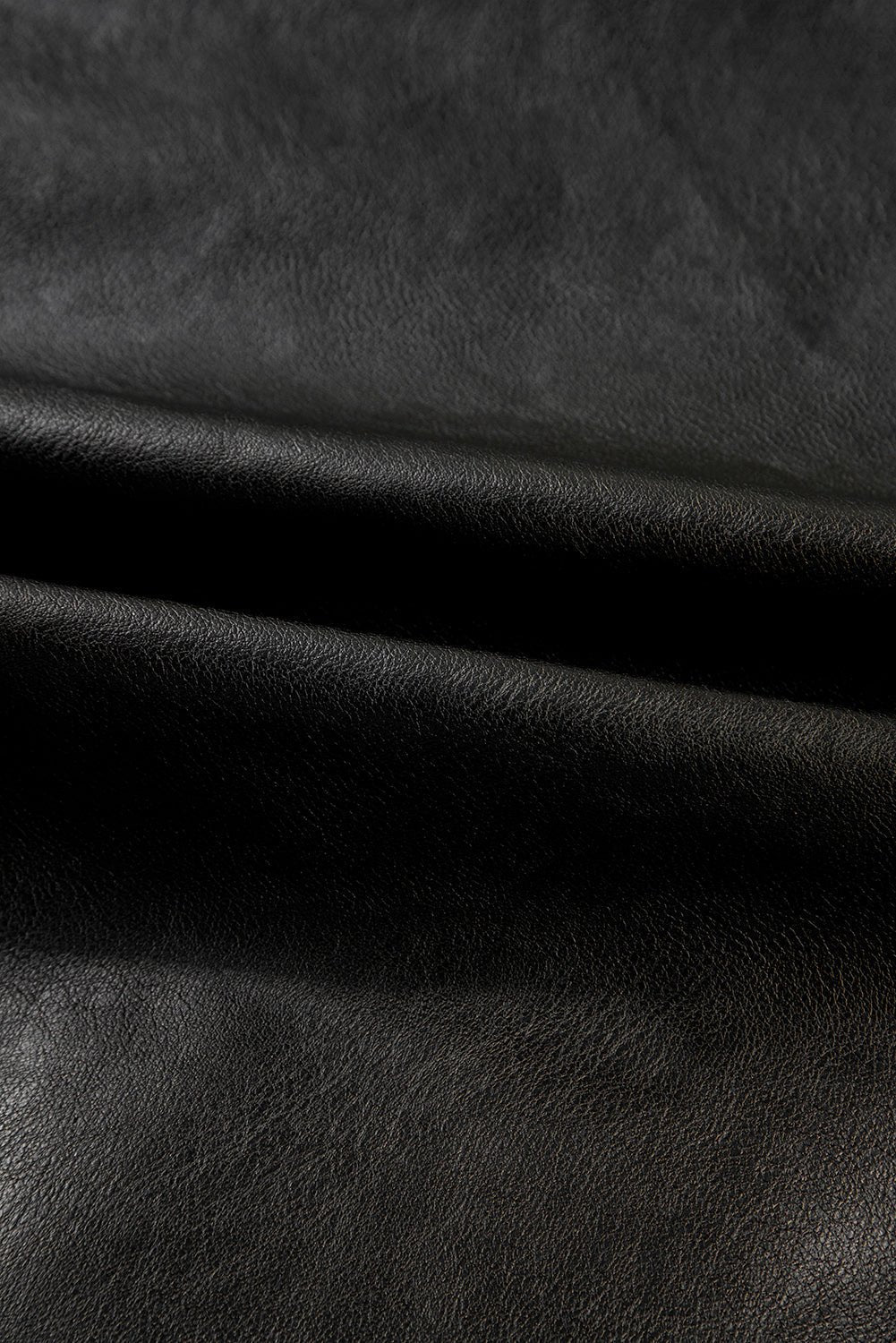 Faux Leather Button-Front Boxy Jacket - Rooted & Reckless Co.