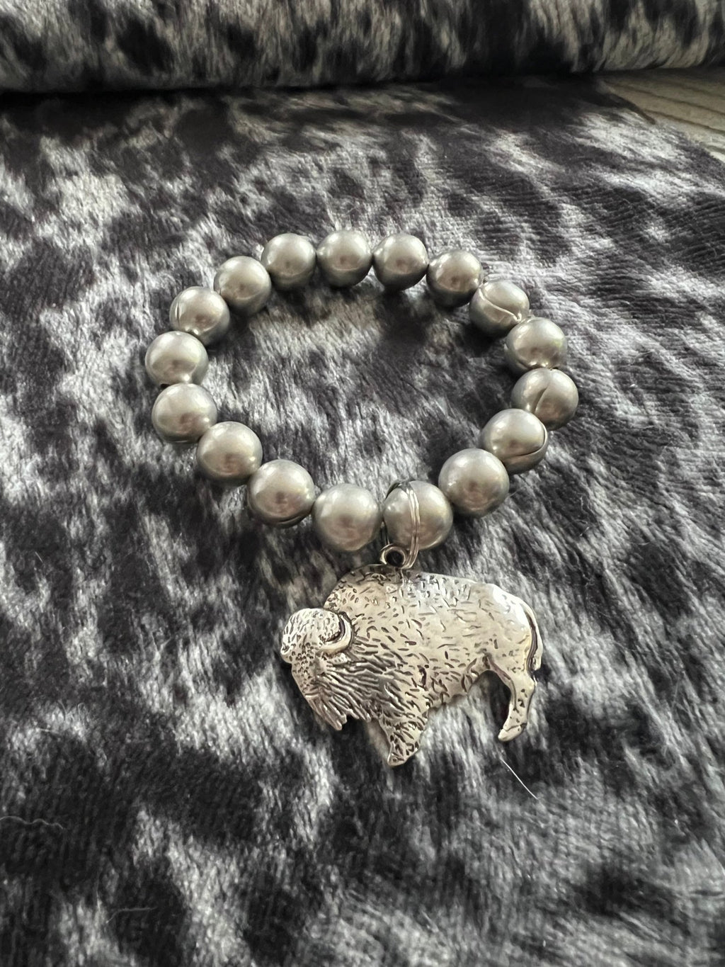 Faux Pearl Charm Bracelet - Rooted & Reckless Co.