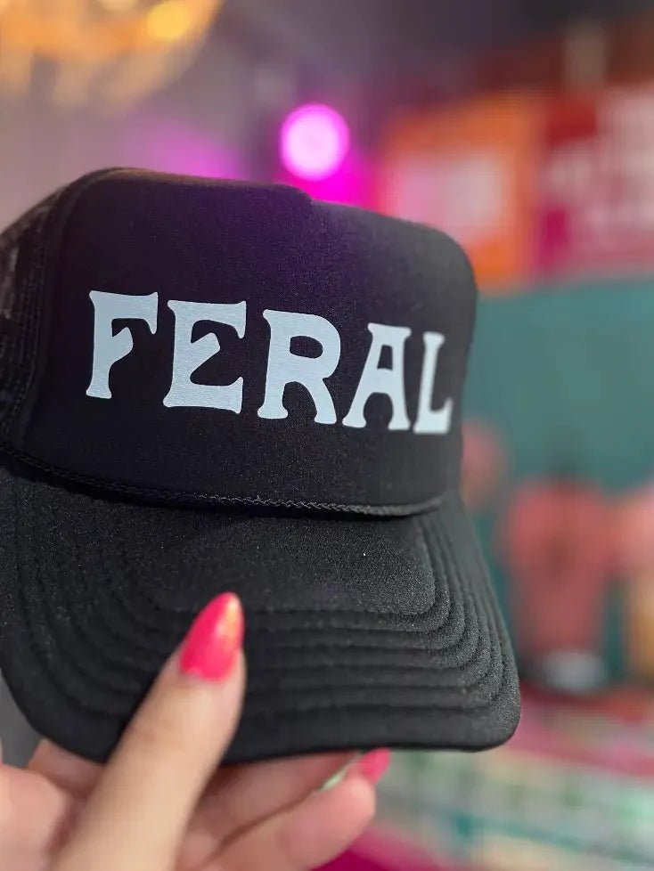Feral Trucker Hat - Rooted & Reckless Co.